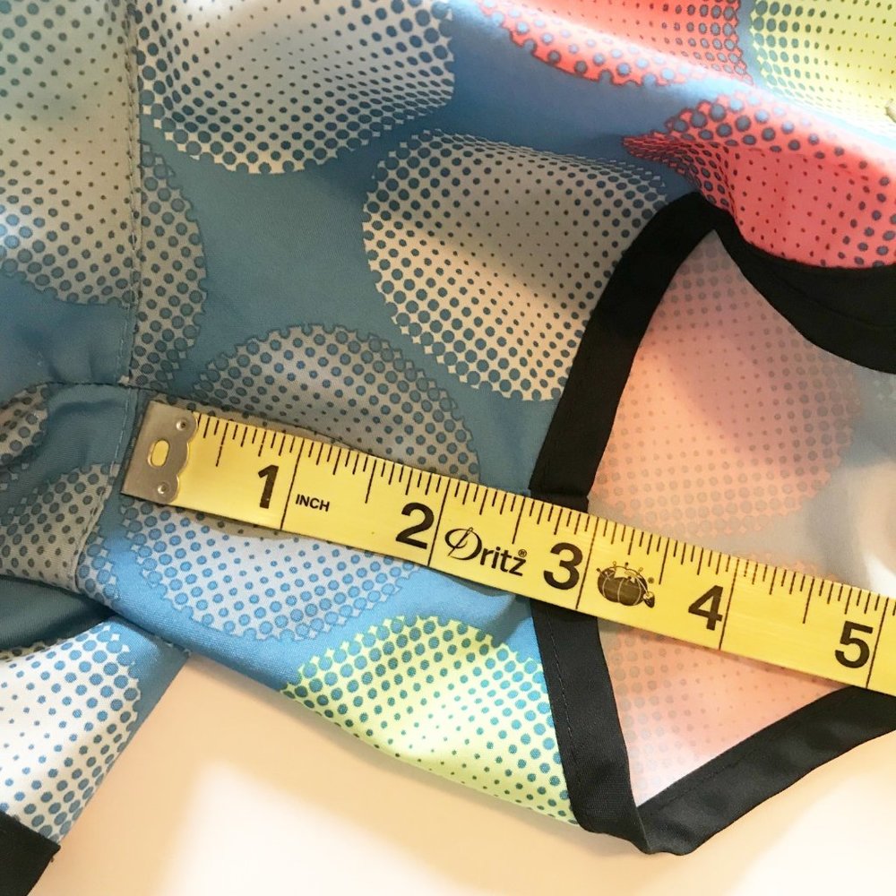 NIKE Tempo Dri-Fit Blue Polka Dot Running Shorts Athletic Womens Small - Picture 8 of 10